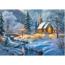 Пазл Снежный Дом 1000 Элементов, Мозаика фото