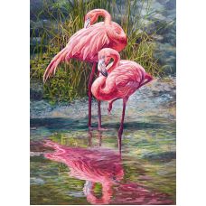 Пазл Фламинго Джуси 1000 Элементов, Мозаика фото