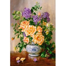 Пазлы "Цветы B", 1000 элементов