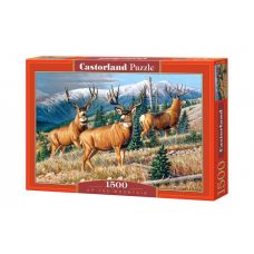 Пазлы "Олени на земле", 1500 элементов