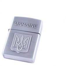 Зажигалка карманная (турбо пламя) Type A Silver