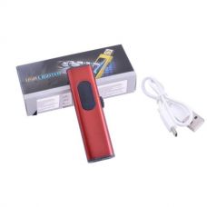 Электрическая Зажигалка, USB Lighter, Подарочная Упаковка, Red