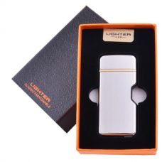 Электрическая USB Зажигалка, Белый Цвет, Подарочная