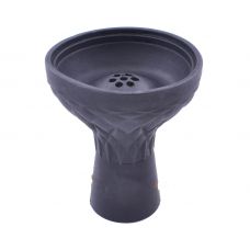 Чаша для кальяна D-7.2 см, Силиконовая Черная
