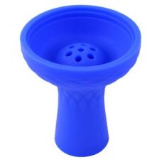 Чаша для кальяна D-7.2 см, Силиконовая Синий
