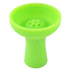 Чаша для кальяна D-7.2 см, Силиконовая Салатовая