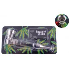Трубка Курительная Lil Smoke Black 10 см фото