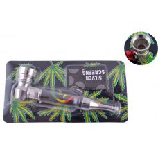Трубка Курительная Lil Smoke Ice 10 см фото