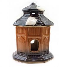 Аромалампа керамическая "Main House" 12х9,5х9,5 см, Black, Home Place