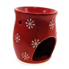 Аромалампа "Snow" Керамическая, Red 10х8х8 см