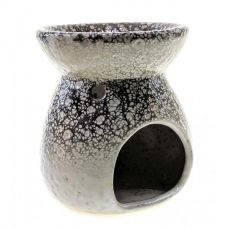 Аромалампа "Style" Керамическая, Black and White 10х9х9 см