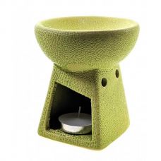 Аромалампа "Square" Керамическая, Зеленая 10х9х9 см