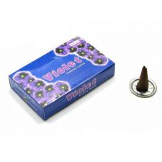 Аромат Фиалка Конусы, Благовоние для дома Аромапалочки