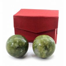 Шары Массажные 2шт Нефритовые Для Тела (Футляр) Шары Массажные 2шт Нефритовые Для Тела (Футляр)