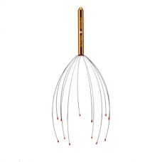 Массажер для головы Ручной Паучок, 24х10 см Массажер для головы Ручной Паучок, 24х10 см