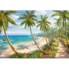 Пазлы "Райское Побережье", 1000 элементов