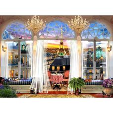 Пазлы "Париж: Терасса на Крыше", 1000 Элементов