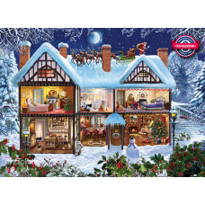Пазлы "Домик на Рождество", 1000 Элементов