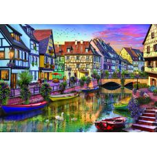 Пазлы "Канал Колмар", 2000 Элементов