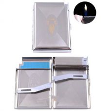 Портсигар на 18 сигарет и Зажигалка Газовая, The Cow