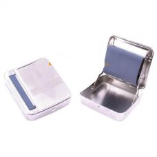 Портсигар с машинкой для самокруток, Серебро