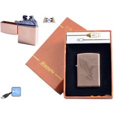 Электроимпульсная зажигалка Honglu Eagle (USB) Type A