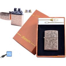 Электроимпульсная зажигалка Honglu Eagle (USB) Type C