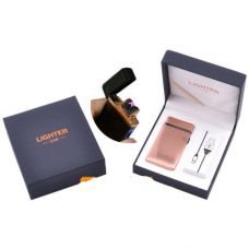 Электроимпульсная (USB) зажигалка с двумя перекрещенными молниями Lighter Wok