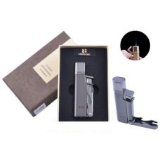 Зажигалка подарочная FANGFANG (Острое пламя, Открывалка)  Black