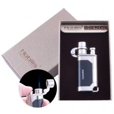 Зажигалка подарочная Nobilis ( Острое пламя)  Silver Type A