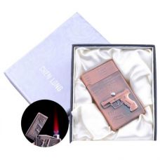 Зажигалка электронная в подарочной коробке M (Турбо пламя) Scepter 4