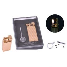Зажигалка кремневая подарочная Safari Gold