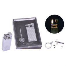 Зажигалка кремневая подарочная Safari Silver