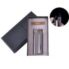 Зажигалка подарочная Honest (Острое пламя)  Silver