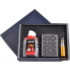 Подарочный набор Urde 3в1 Зажигалка, бензин, мундштук Type A