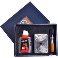 Подарочный набор Urde 3в1 Зажигалка, бензин, мундштук Type U