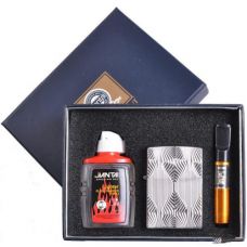 Подарочный набор Urde 3в1 Зажигалка, бензин, мундштук V.1