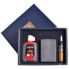 Подарочный набор Urde 3в1 Зажигалка, бензин, мундштук V.13