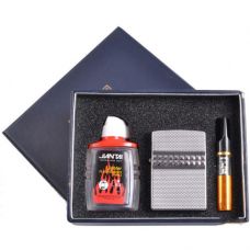 Подарочный набор Urde 3в1 Зажигалка, бензин, мундштук Type D