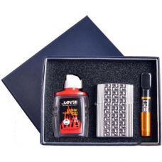 Подарочный набор Urde 3в1 Зажигалка, бензин, мундштук Type F