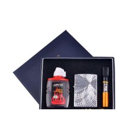 Подарочный набор Urde 3в1 Зажигалка, бензин, мундштук Type I