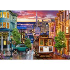 Пазлы "Трамвай в СФ", 500 элементов