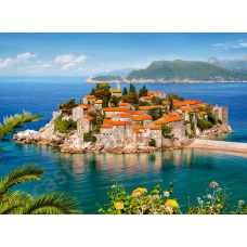 Пазлы "Свети-Стефан, Черногория", 2000 элементов