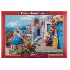 Пазлы "Весна в Санторини", 2000 элементов