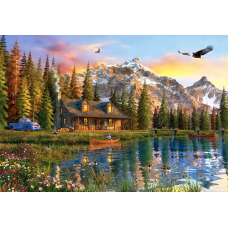 Пазлы "Oldbook Cabin", 2000 Элементов