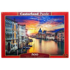 Пазлы "Венеция на закате", 500 элементов