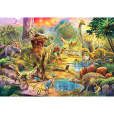 Пазлы "Королевство Динозавров", 500 Элементов