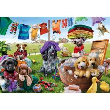 Пазлы "Песики Играют", 260 Элементов