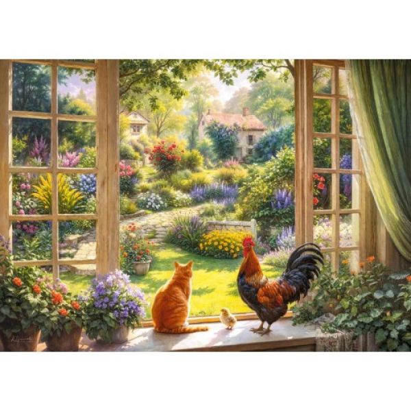 Пазл Рыночная Площадь 1000 Элементов Мозаика