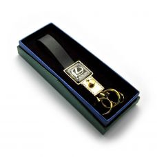 Брелок-авто с кожаным ремешком "Lexus" золото